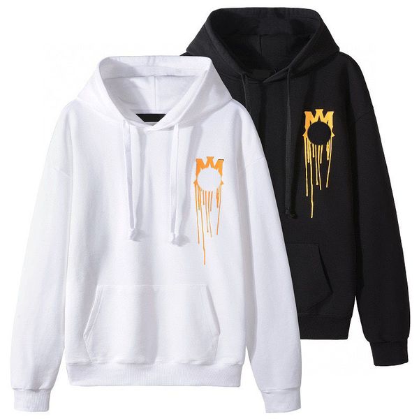 

men's plus size hoodies sweatshirts round neck embroidered and printed polar style summer wear with street pure cotton 3wfv2, Black;brown