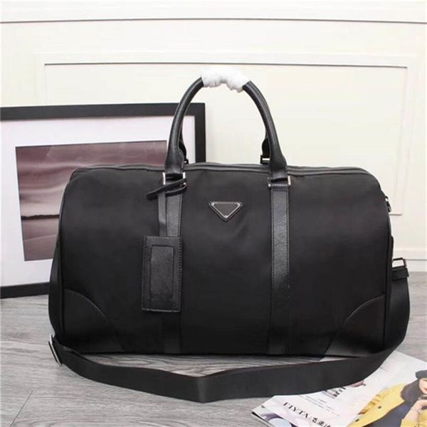 

global classic luxury package canvas leather cowhide men's travel bag quality handbag 8001 size 50 cm 28 c199q
