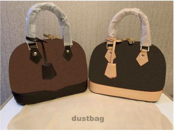 

2023 luxurys designers bags speedy alma bb shell bag women handbag leather flower embossed shoulder bags crossbody bag messenger handbags