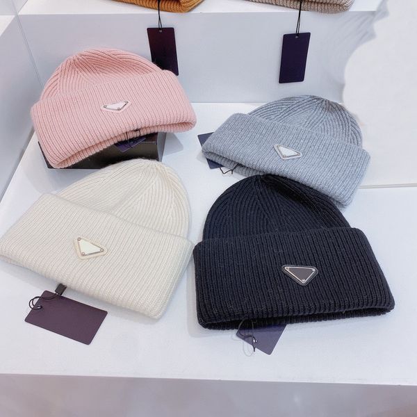 

beanie cap designer women hats knitted hat skull caps for mans womens casquette letter pure cotton comfortable fashion accessories multiple, Blue;gray