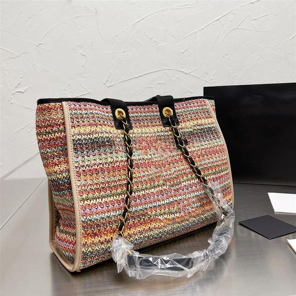 

shoulder bag designer large capacity beach canvas luxury tote bag251v