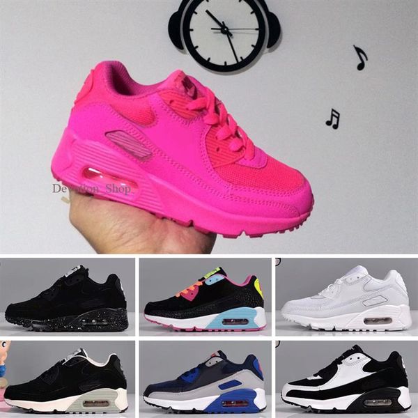 

2019 kids sneakers presto shoe children sports orthopedic youth kids trainers infant girls boys running shoes3060, Black