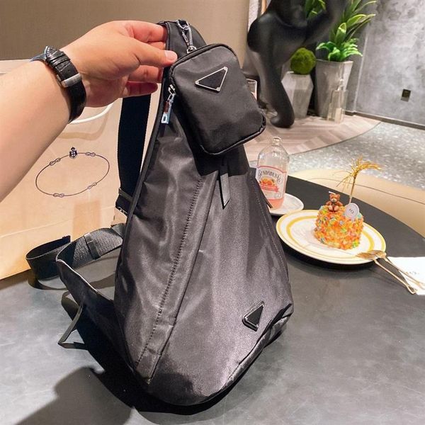 

designer chest bag travel portable crossbody shoulder bags totes purses wallet waterproof parachute fabric nyl239q