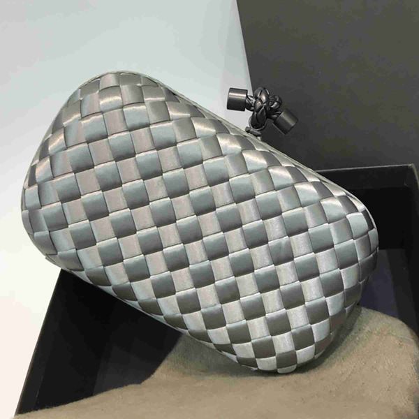 

knot minaudiere clutch bags foulard intreccio leather minaudiere single compartment magnetic frame closure muse brass finish luxurys
