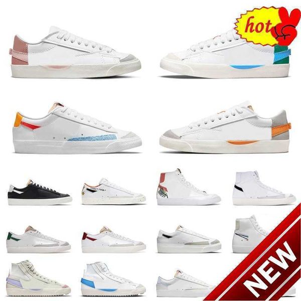 

2023 high basketball shoes2023 shoesmen blazer mid 77 running shoes vintage blazers jumbo women mens sneaker black w