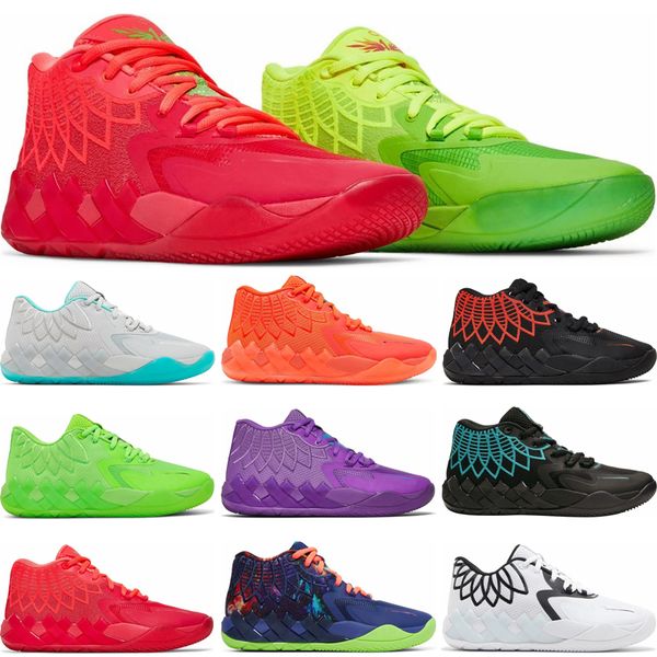 

ball mens mb 01 running shoes basketball shoes melo red green purple black blue bred grey queen city buzz galaxy what the sneakers tennis