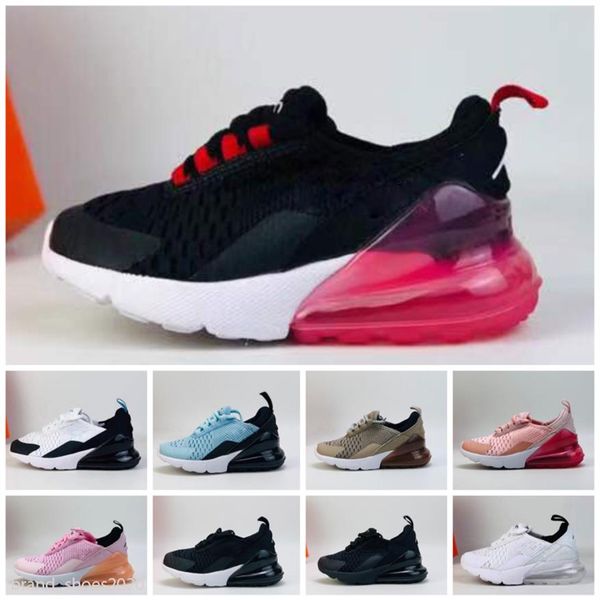 

2021 kids athletic shoes children basketball shoes wolf grey toddler sport sneakers for boy girl toddler200f, Black