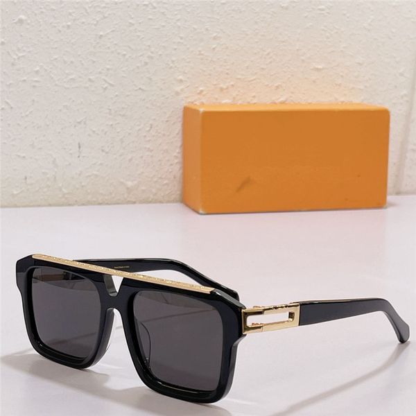 

new fashion design pilot square sunglasses z1801e lightweight acetate frame with metal detailing in a nod to the original style outdoor uv40, White;black