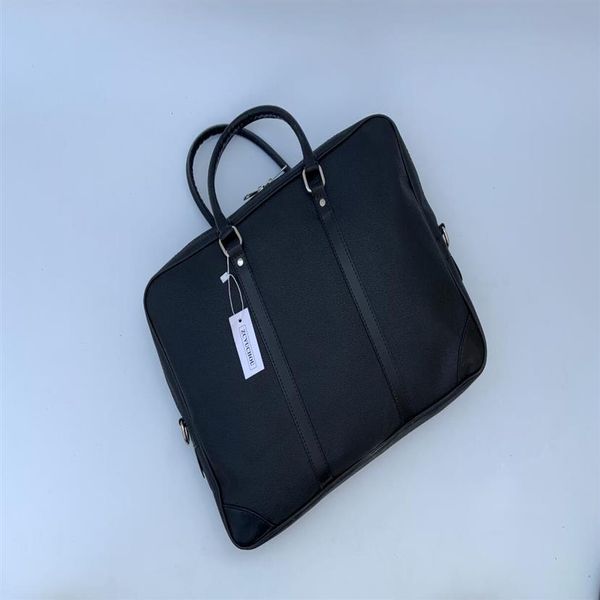 

2 bad business casual men's pu leather messenger bag crossbody bags shoulder bags of office work briefcase 15-inch computer 276s