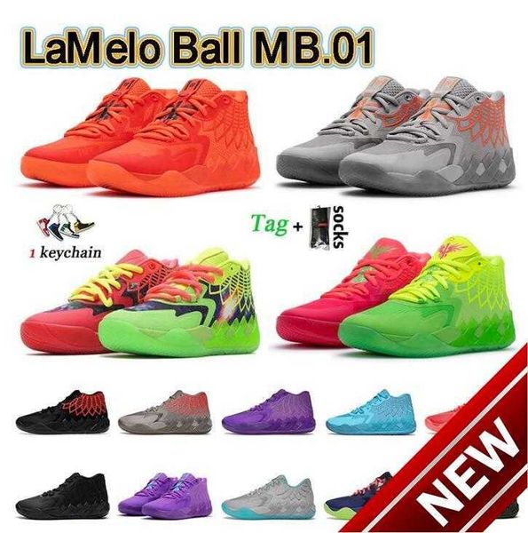 

2023 high basketball shoes2023 athletic shoes sport lamelo ball mb.01 rick and morty unc galaxy not from here black