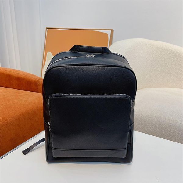 

fashion backpack designer men's black rucksack luxury travel bag high capacity207w