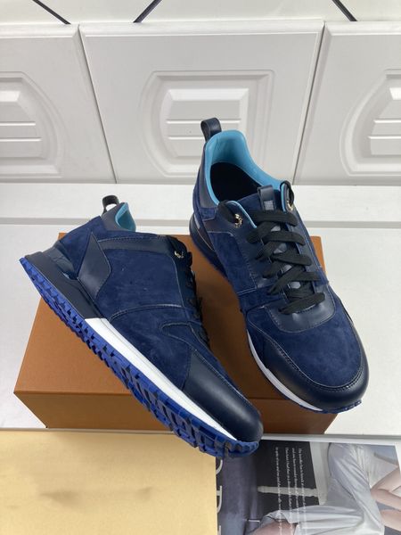 

2023 luxury designer woman shoe leather lace up men fashion platform sneakers white black mens womens casual 0613
