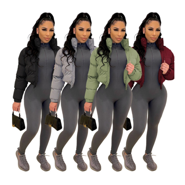

plus size 2xl winter parkas women clothing thicken cotton-padded jackets female casual warm short jacket ladies patchwork coats casual oute, Black