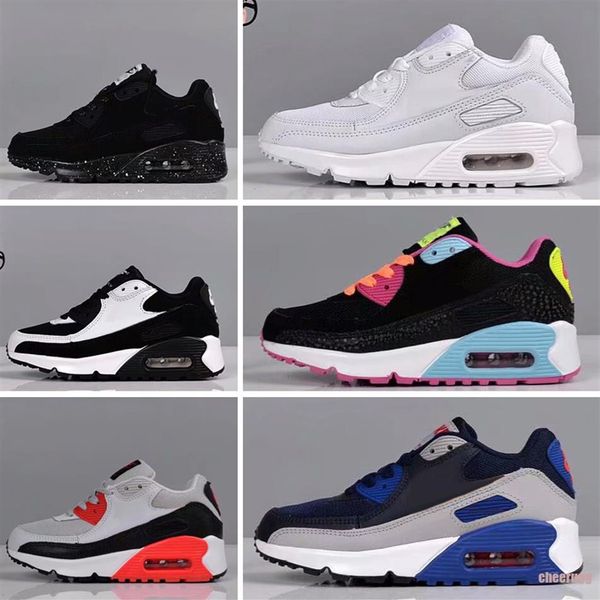 

kids sneakers children girls boys youth shoes pink triple white black blue red slip-on big childrens kids trainers 282627