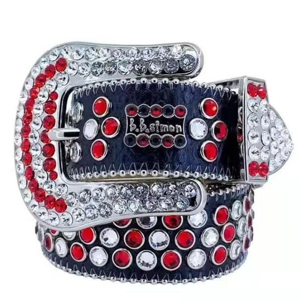 

rhinestone bb simon belt for women designer mens belts with full rhinestones as love couple gifta1a, Blue;gray