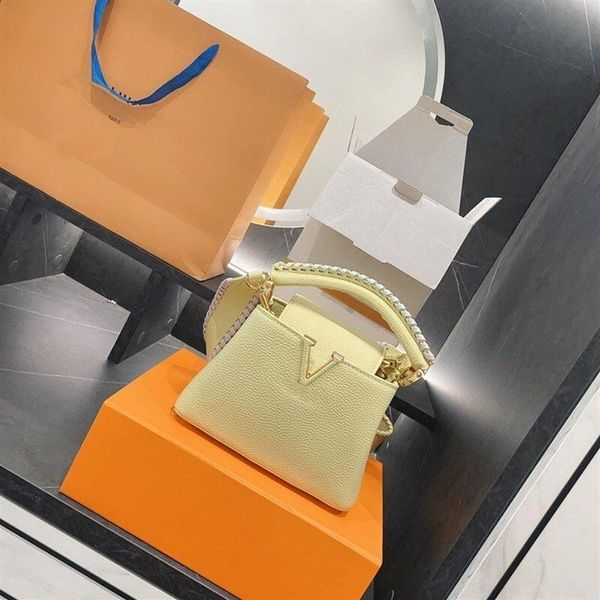 

2021 handle bags designers handbags purses women totes ladies crossbody shoulder bag capucin senior wallet lcm275v