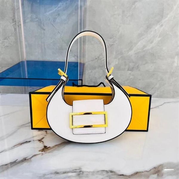 

2022 new women's crescent underarm bag shoulder bag women's handbag shiny leather designer tote women's purse purse227q