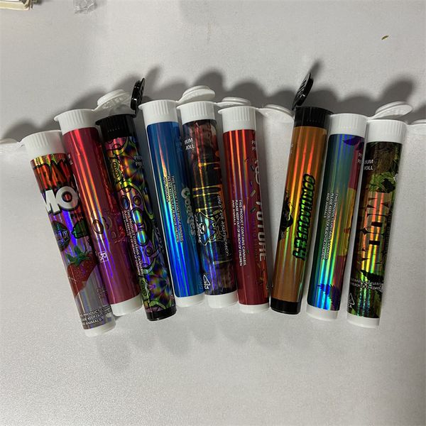 

joke's up 1 gram pre-rolls tube packaging bottles premium blend of exotic helf flower frostiez certz og zourz lucky charmz preroll tube
