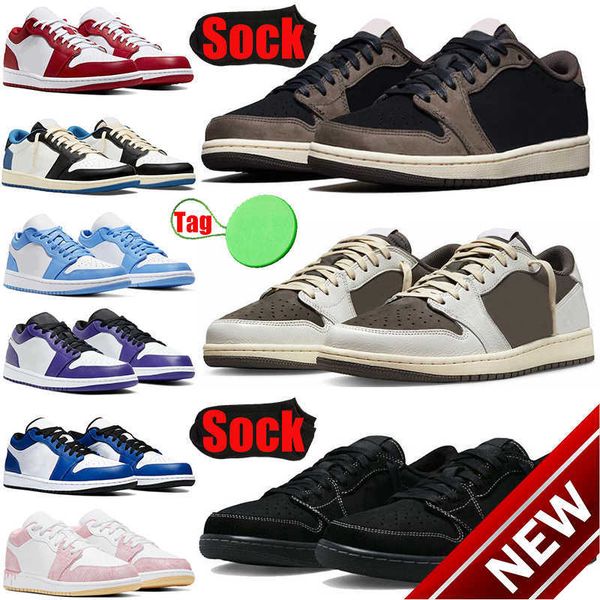 

2023 high basketball shoesdesigner jumpman 1 og 1s low basketballs shoes for mens womens lows black phantom unc reve