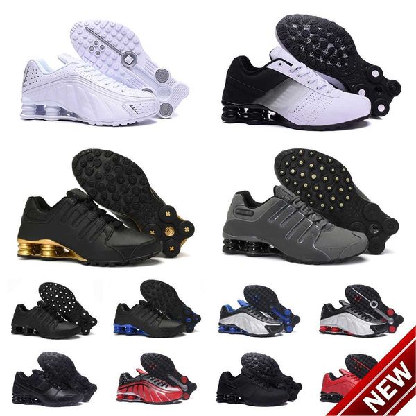 

2023 high basketball shoesshoxs deliver running shoes mens shoxs 809 avenive oz nz 802 r4 301 triple black matte whi