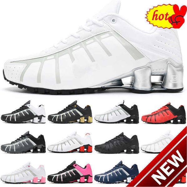 

2023 high basketball shoes2023 shoes quality shoxs r4 women men running shoes outdoor black white metallic silver de