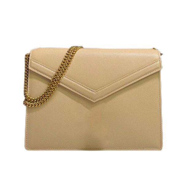 

5a designer bags fashion handbags shoulder luxurys metal chain gold silver women handbag genuine leather bag flip cover messenger crossbody