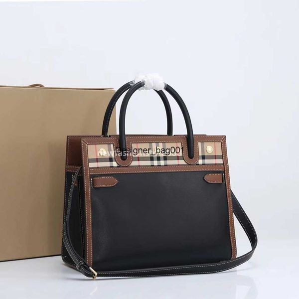 

the banner totes title designer handbags leather bags fashion burbrerys women bag 001