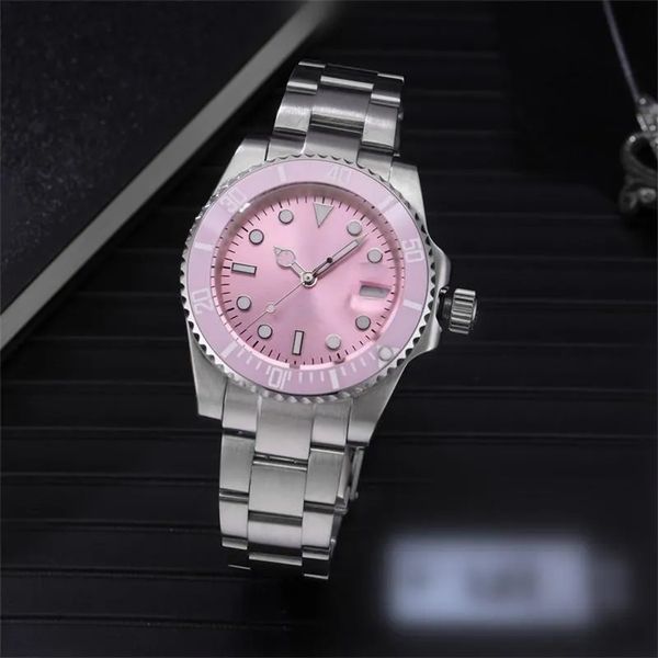 

men designer watch movement box watch 41mm luxurywatches fashion luminous mens ice out watches sapphire waterproof sports self-wind wristwat, Slivery;brown