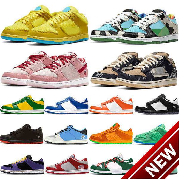 

2023 high basketball shoesshoes dunks chunky dunky travis scotts mens trainers for women skateboard orange bears ken