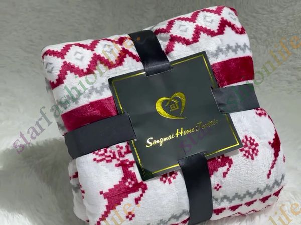 

luxury designer blanket cashmere soft wool scarf shawl portable warm sofa bed knitted blanket