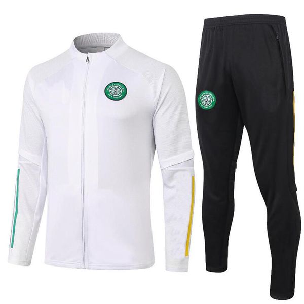

2020 celtic survetement jacket training suit soccer tracksuits 20 21 brown griffiths mcgregor tracksuit football jackets tracksuit236p, Black