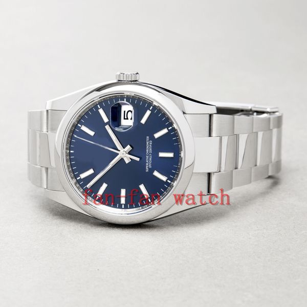 

2023 qc automatic movement watch 36 stainless steel watch 126200 w009300, Slivery;brown