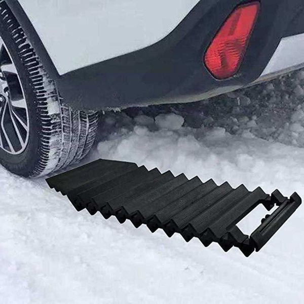 

travel roadway product universal portable sturdy car wheel anti-skid pad non-slip emergency tire traction mat plate for snow mud ice sand 12