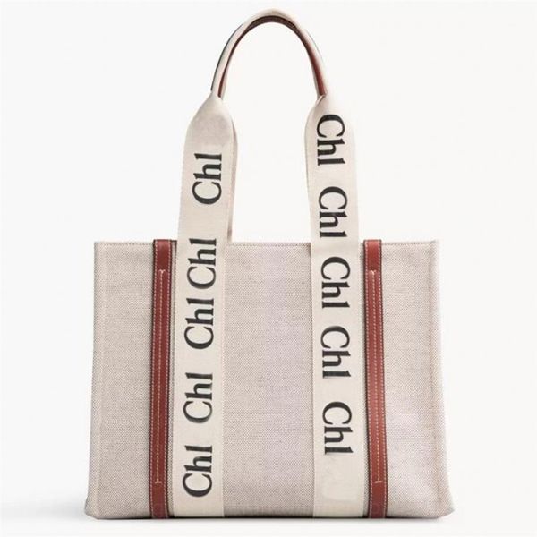 

shopping beach vacation shoulder bags underarm bag fashion women handbags canvas crossbody totes black brown handle large medium a290z