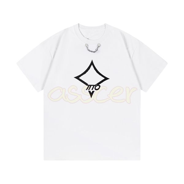 

men womens fashion brand t shirt designer mens digital logo printing t shirts couples casual loose size xs, White;black