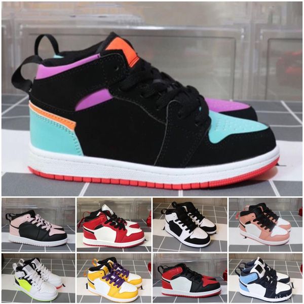 

whole children fashion shoes 1 store kids baby girls boys basketball sneakers size 26-352391, Black