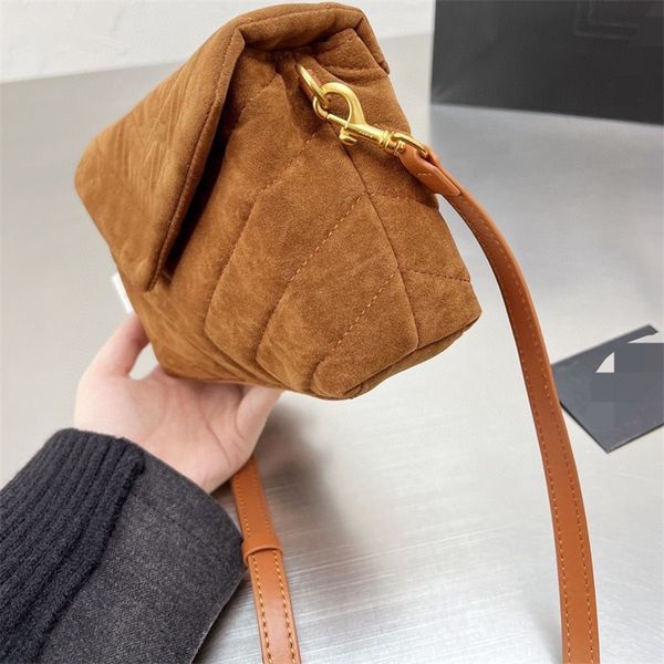 

loulou shoulder bags crossbody bag luxury fluffy tote messenger hobo envelope pochette 3 size black winter coin purse fluffy handbag women d