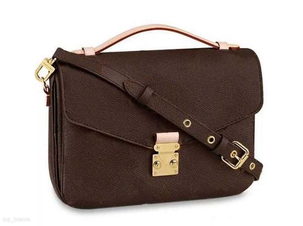 

luxurys designers crossbody bag women handbag messenger bags oxidizing leather elegant shoulder bags crossbody bag tote m44875 m41487 good