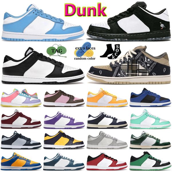 

off authentic sb dunks lows shoes for mens womens black white x triple pink shoes lot 01 02 09 49 50 of 50 pure platinum grey blue green spo