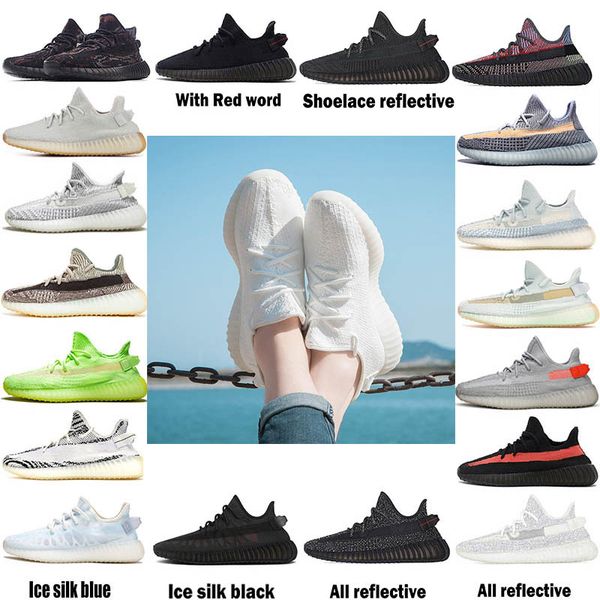 

static reflective v2 running shoes classic 3m beluga 2.0 sesame butter semi frozen yellow cream white zebra black outdoor walking designer s