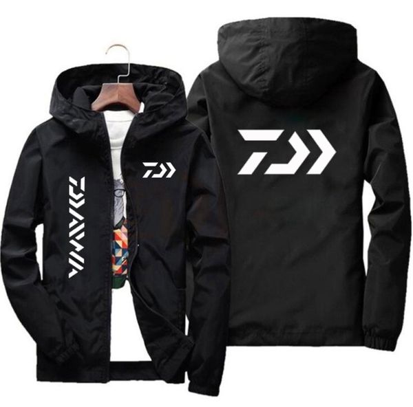 

daiwa fishing suit spring and autumn waterproof jacket men s outdoor sports windproof 2207181711134, Blue;black