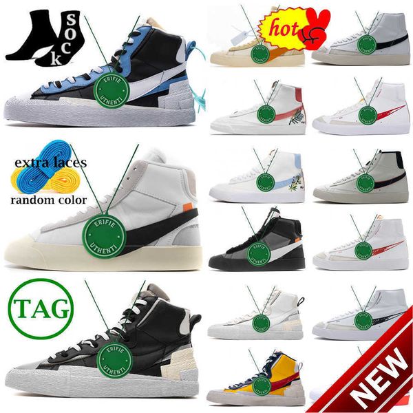 

2023 high basketball shoes2023 shoesshoes blazer mid 77 designer sneakers low vintage blazers jumbo men womenl black