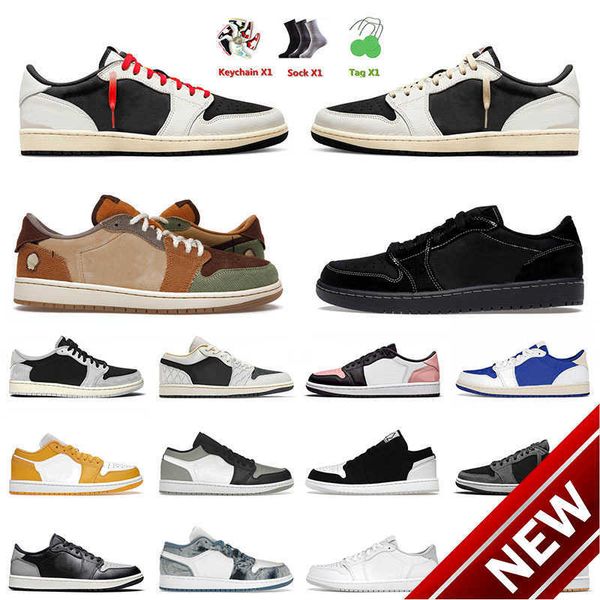 

2023 high basketball shoes1 1s low x ts men shoes bred toe reverse mocha jumpman black phantom stage haze neutral gr
