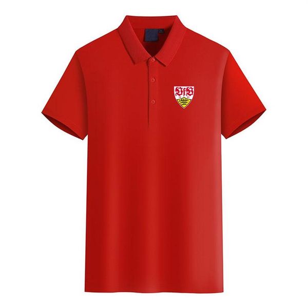 

vfb stuttgart football club logo men's fans &tees fashion golf polo t-shirt short sleeve polo t shirt2830, Black
