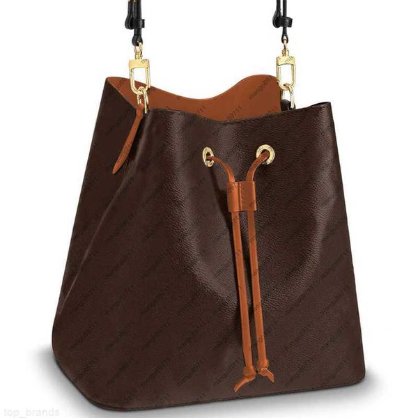 

bucket handbags purses leather shoulder bags floral letter women totes bag top