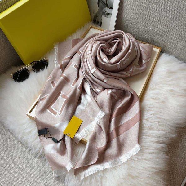 

designer elegant scarf winter windproof scarves stylish shawl for women 8 colorsfor man woman, Blue;gray