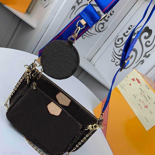 

5a classic three-in-one luxury messenger bag fashionable women's designer bag sports outdoor shoulder bag top