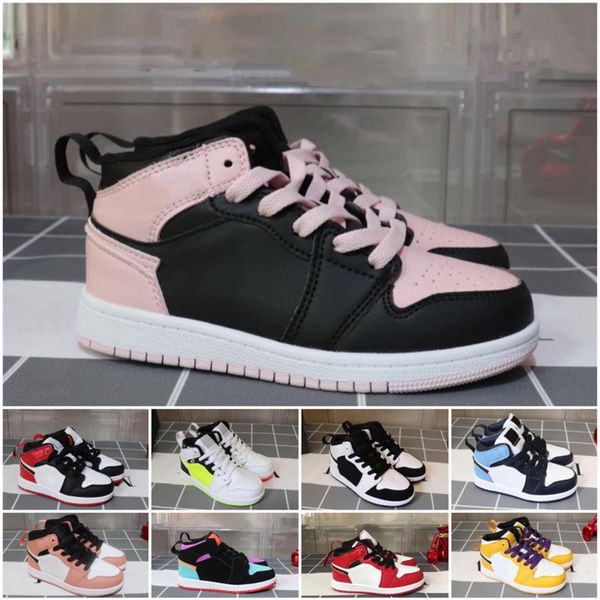 

children shoes 1 store kids basketball shoes whole s size 26-352487, Black