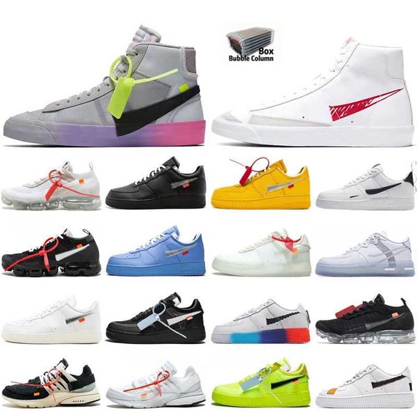 

off prestos white running shoes mac volt green black 90s fly racer chaussures designer zapatos triple black sneakers aq