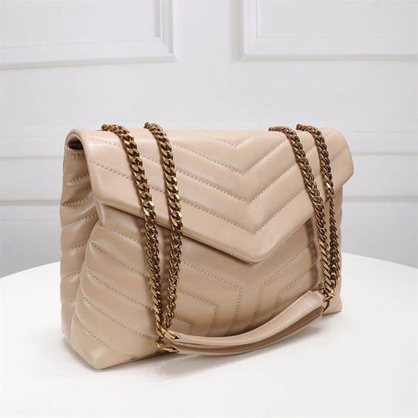 

handbags shoulder bag chains of different colors clutch wallet designer square fat chain genuine leather large capacity high quali264b